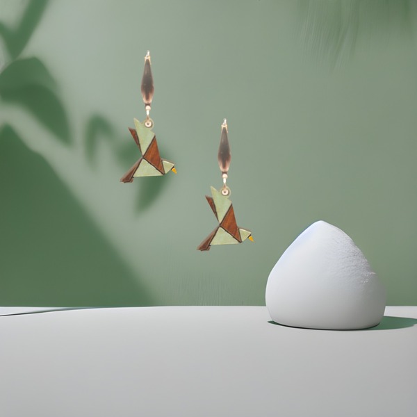 Pendientes Pájaro